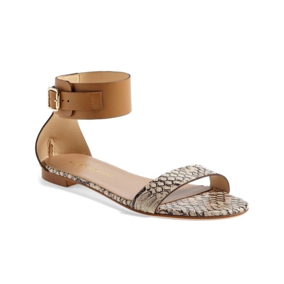 Vero Cuoio Italian Leather Sole Footwear Kurt Geiger London Rachel Lace Sandal